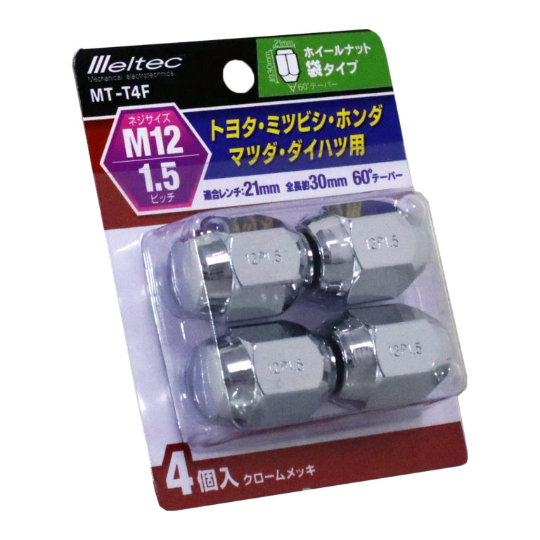  Daiji Industry meru Tec колесные гайки M12 P1.5 пакет модель 4 штук MT-T4F