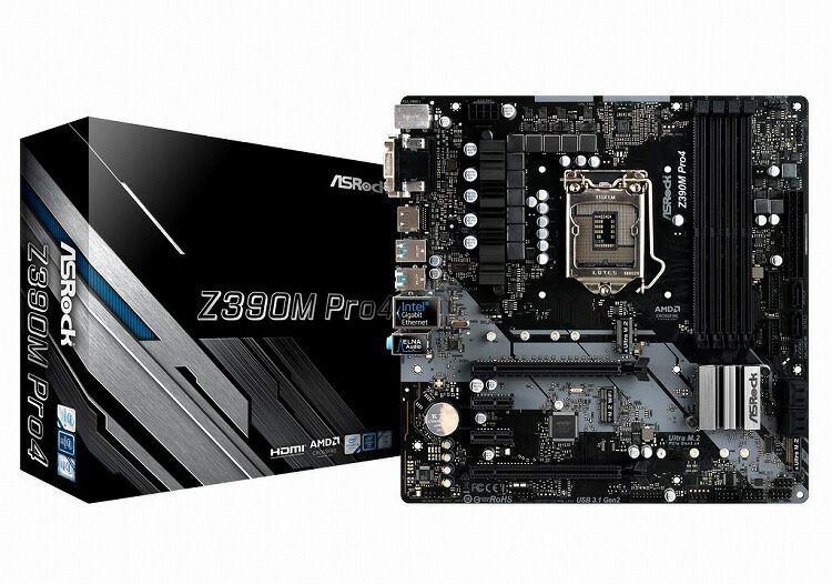 ASRock Z390M Pro4 マザーボード　動作未確認　ジャンク ASRock Z390M Pro4 マザーボード 動作未確認 ジャンク