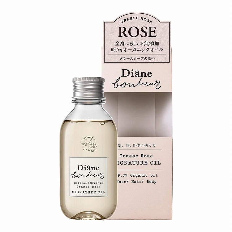 ダイアン Diane ボヌール シグネチャーオイル 100ml（グラースローズ）×1 Diane bonheur ボディオイルの商品画像