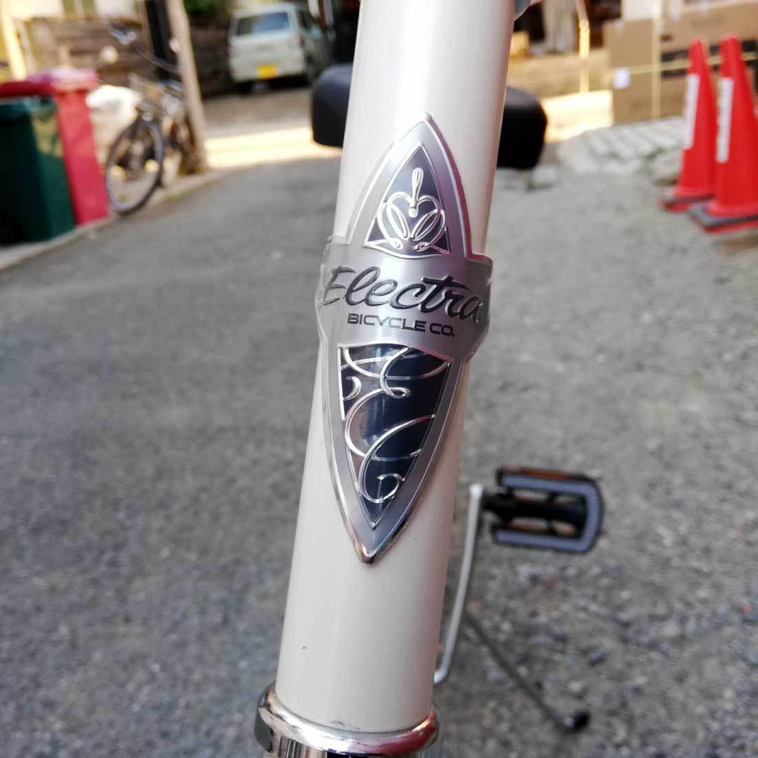  велосипед ELECTRA CRUISER-1-StepThru-24inch PearlWhite elect la beach cruiser 24 дюймовый Rainbow модный ходить на работу посещение школы мужской женский 