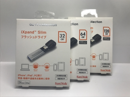 SanDisk au ＋1 collection iXpand Slim R06Z003A （64GB） iXpand USB 