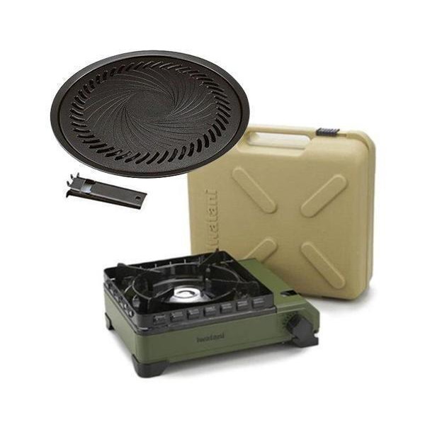 オリーブ / キャリングケース付き＋焼肉プレート L