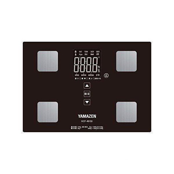 体組成計 HCF-40-B （ブラック）