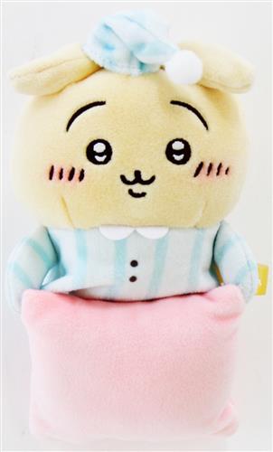 ちいかわ　デスクトップから見守るひっかけぬいぐるみ（メロンパン持ちモモンガ） ちいかわ デスクトップから見守るひっかけぬいぐるみ（メロンパン持ち