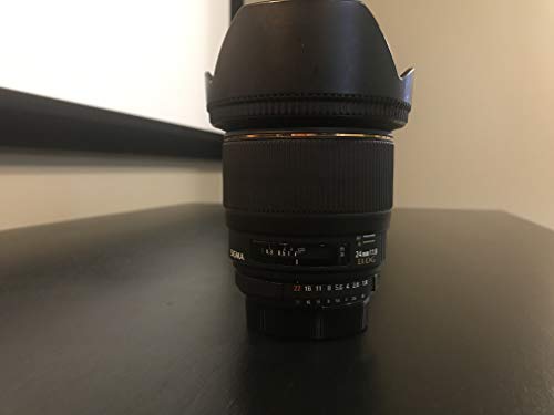 SIGMA одиночный подпалина пункт широкоугольный линзы 24mm F1.8 EX DG ASPHERICAL MACRO Nikon для полный размер соответствует 