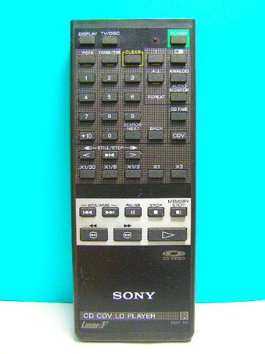 Sony CD CDV LD дистанционный пульт RMT-101