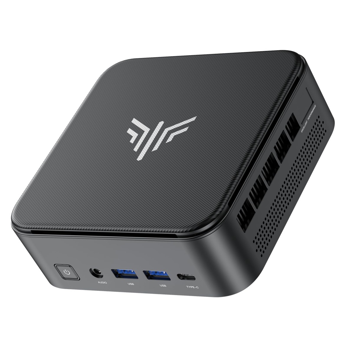 Size:E3B-5700U-16GB+512GB NIPOGI Mini pc Ryzen 7 5700U 16GB DDR4 512GB SSD mini pc ryzen Windows11 Pro 8C/16T максимальный 4.30GHz 4K60Hz 3 экран мощность Mini персональный компьютер 