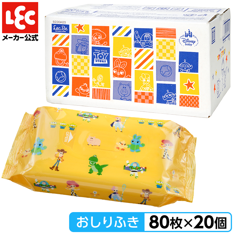  влажные салфетки ......... Disney игрушка * -тактный - Lee 80 листов x20 шт вода 99% влажные салфетка кейс lecrek сделано в Японии подарок подарок 