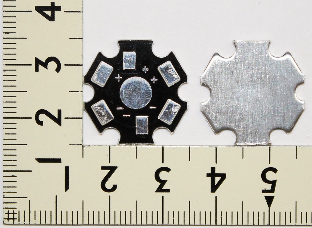 1W 3W high power LED for basis board aluminium heat sink installation board 1 piece for PCB LED luminescence diode 