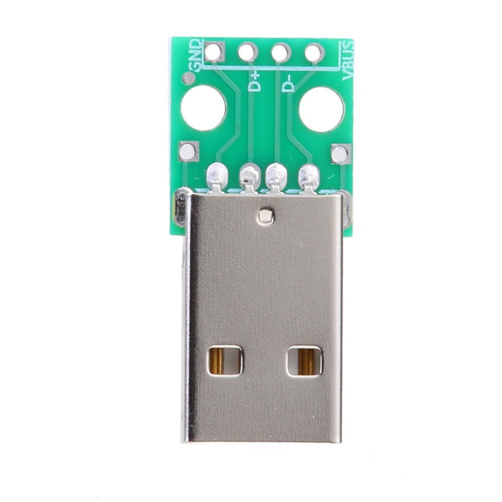 USB type A male power supply take out basis board board USB-DIP 5 pin 2.54mm pitch 