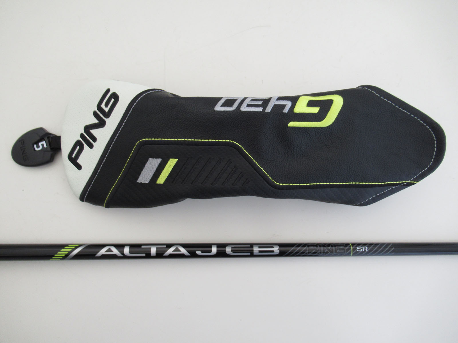  б/у правый для PING булавка G430 MAX Fairway Wood ALTA J CB BLACK 5W Flex SR