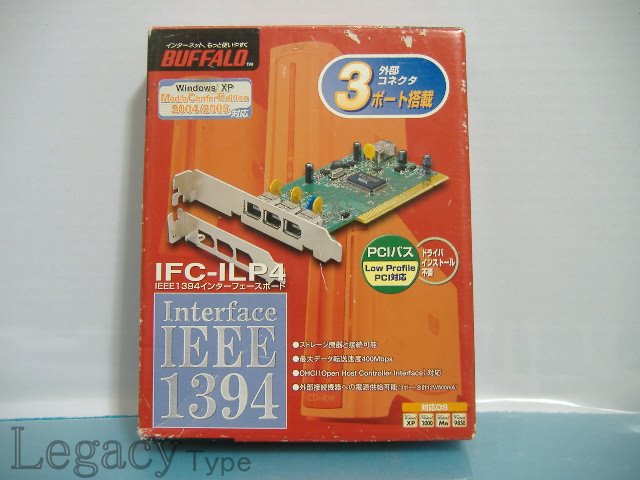[BUFFALO PCI автобус для IEEE1394 интерфейс панель IFC-ILP4 ]
