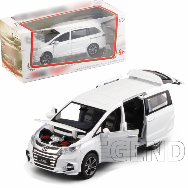  Honda Odyssey da squid -stroke 1/32 model toy automobile model car alloy simulation sound light MPV vehicle gift present 3 color 
