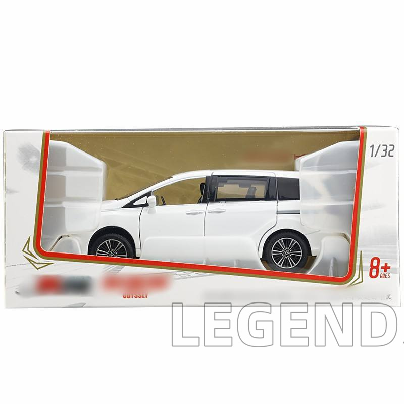  Honda Odyssey da squid -stroke 1/32 model toy automobile model car alloy simulation sound light MPV vehicle gift present 3 color 