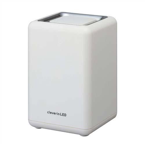 (未使用･未開封品)ドウシシャ 除菌 消臭器 クレベリンLED搭載 スクエア ホワイト CLGU-062WH DOSHISHA クレベリンLED搭載除菌・消臭器スクエア CLGU-062WH