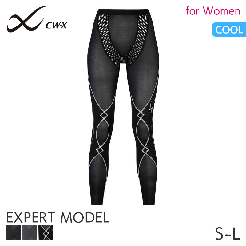  Wacoal CW-X...* колено поддержка Expert модель женский спорт трико длинный прохладный (S M L размер )HXY269[ почтовая доставка 24]