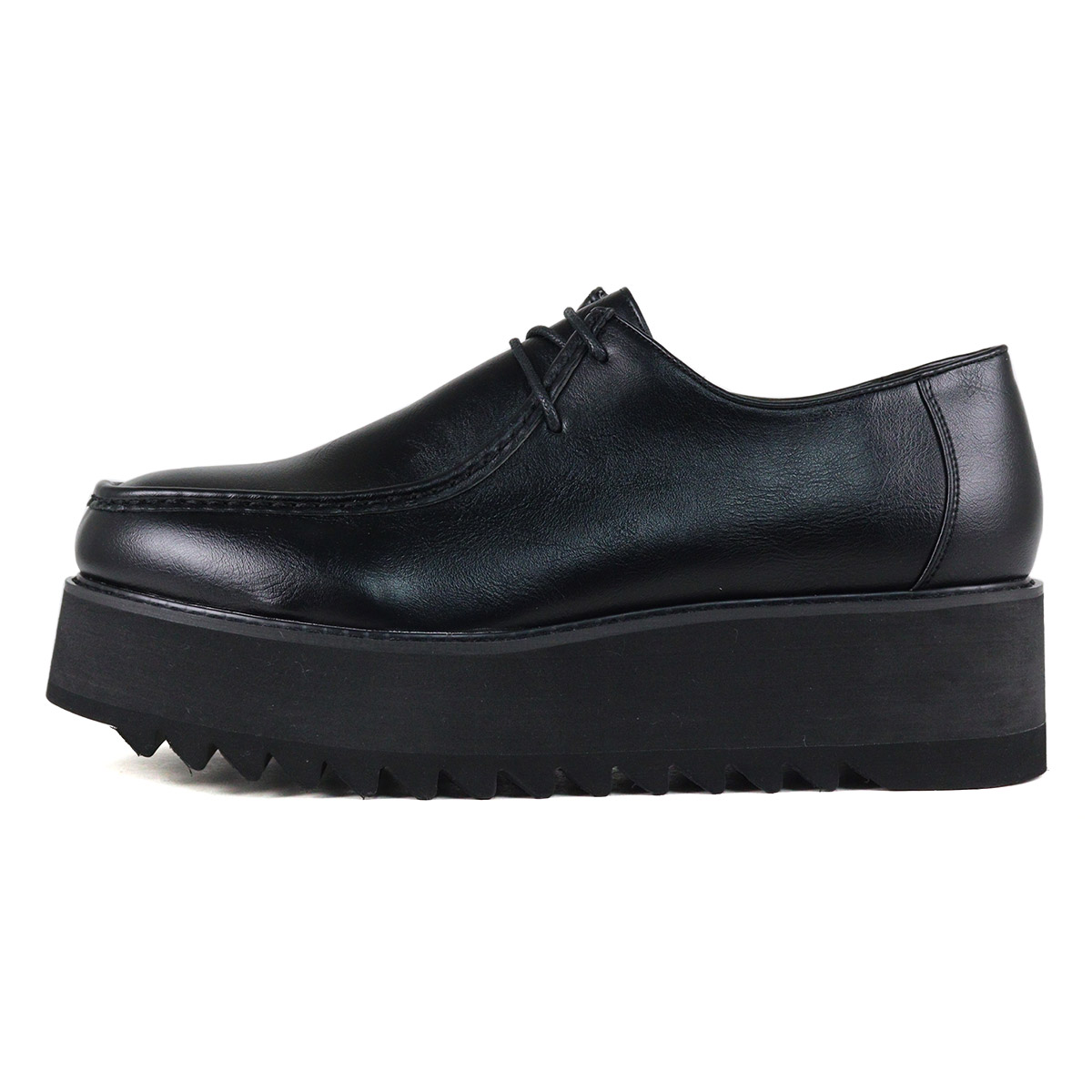  leather shoes men's casual black thickness bottom race up tyrolean light ..... leather synthetic leather gentleman 3E 25-27cm No.1733 Rav Hunter 