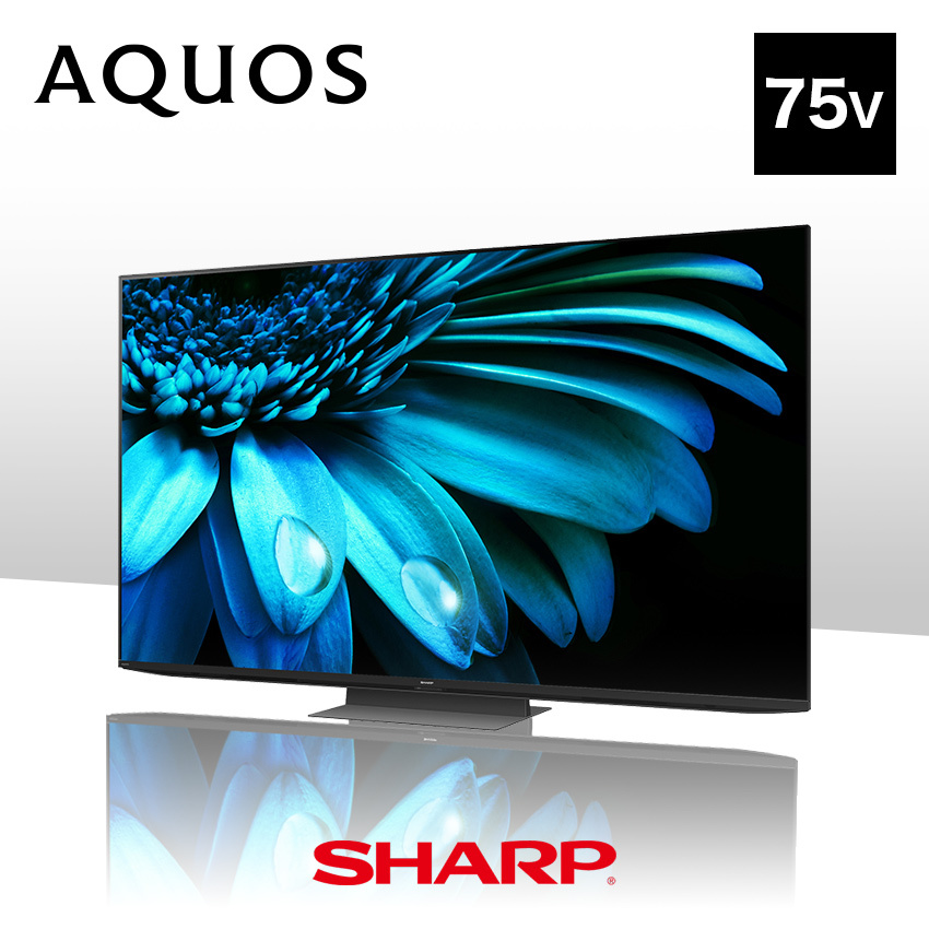 テレビ SHARP 4T-C75EL1 75V 4K Google TV SHARP AQUOS 4T-C75EL1 AQUOS 液晶テレビ、薄型テレビ - 最安値・価格