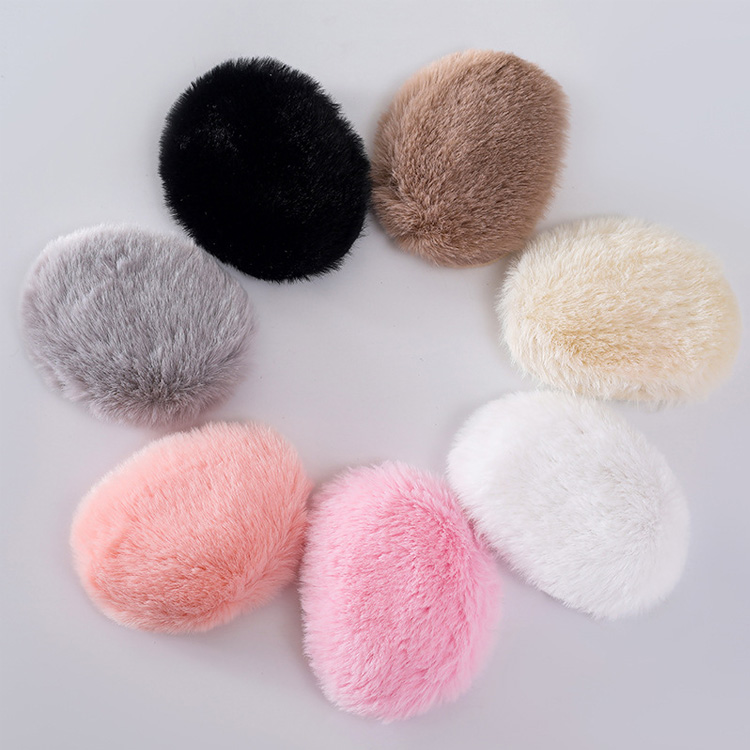  year cap earmuffs protection against cold ear cover warm earmuffs frame less year warmer rabbit fur ear cover compact keep .. convenience LP-EARLX770