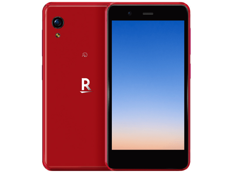 Rakuten Mini 3.6インチ メモリー3GB ストレージ32GB クリムゾンレッド 楽天モバイル