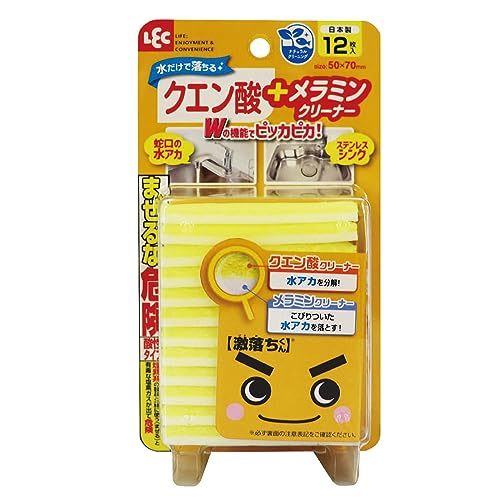 激落ちくん メラミンクリーナー クエン酸 シートタイプ 12枚入 ×1の商品画像