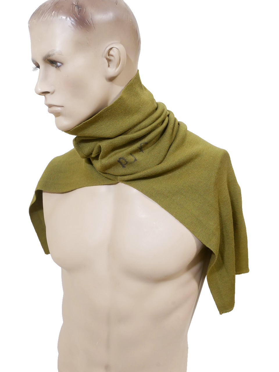  Голландия армия камера шарф / muffler шерсть 50% акрил 50% записывание иметь / изображение на данный момент товар 