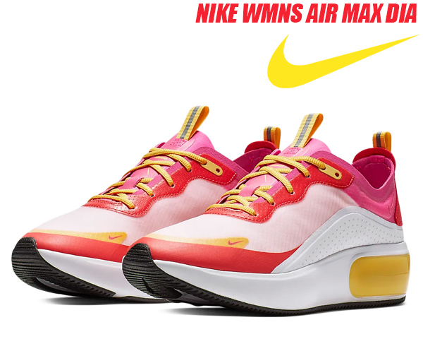 WMNS AIR MAX DIA SE "LASER FUCHSIA" AR7410-102 （ホワイト/レーザーフューシャ/エンバーグロー）