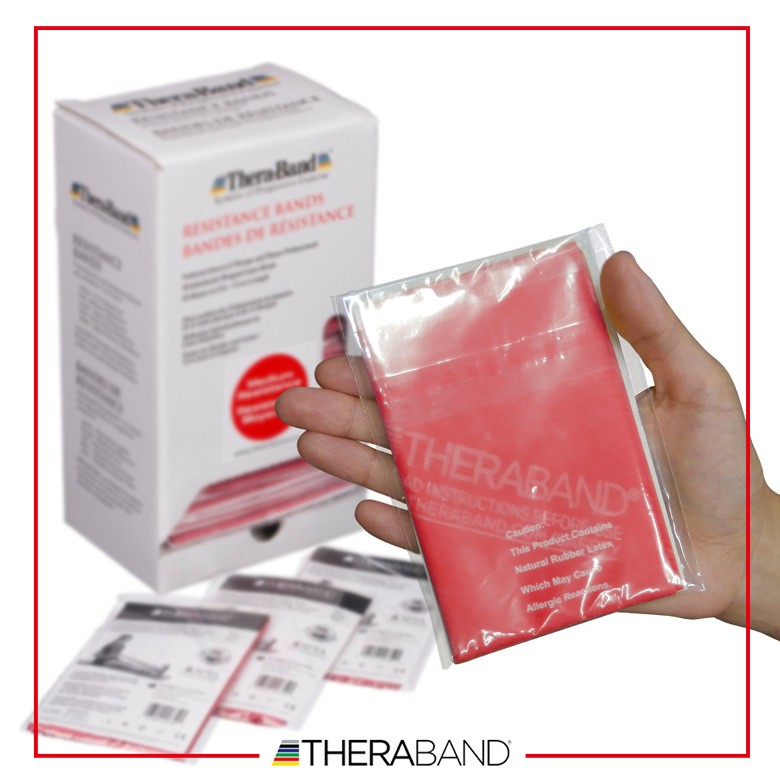  Sera частота TheraBand 1.5m cut продажа по отдельности красный цвет красный medium эспандер LINDSPORTS Lynn do спорт 