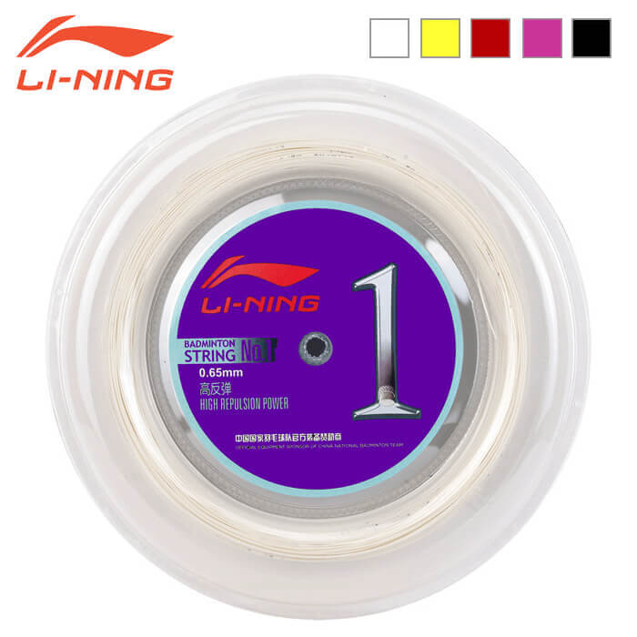 LI-NING AXJJ072 NO.1(200m roll ) энергия &amp; удар лампочка звук * супер .. бадминтон -тактный кольцо ( струна ) Lee человек [ China национальная сборная использование ]