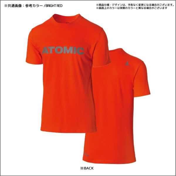 ATOMIC( атомный )[ ограниченное количество товар / футболка ] ALPS T-SHIRT( Alps футболка ) AP5100830[ бренд Logo футболка ]