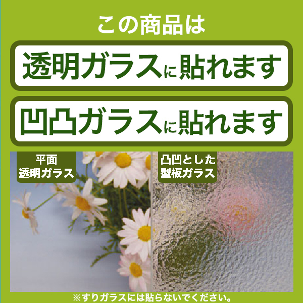 貼る面の適否