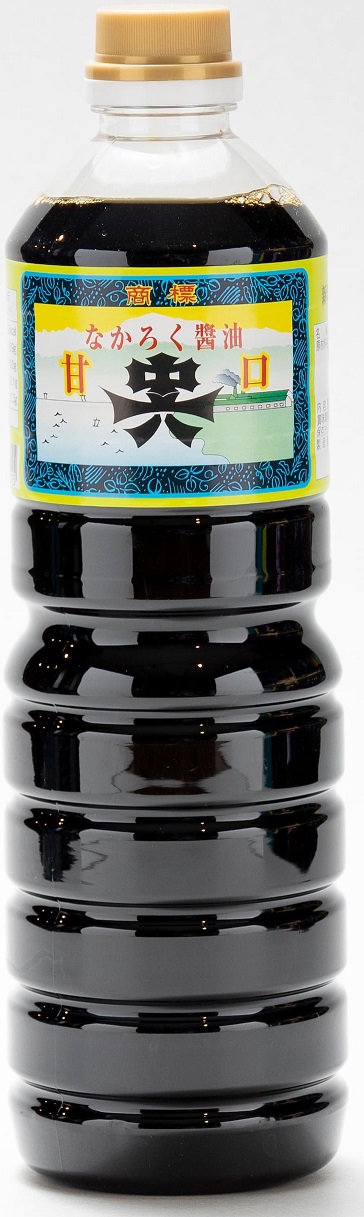 中六醸造元 甘口醤油 ペットボトル 1L×6本 濃口醤油の商品画像