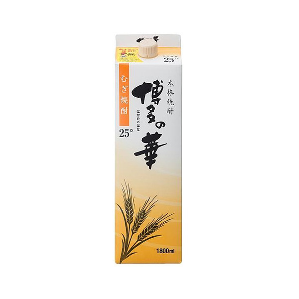 5/12 limitation +3% free shipping luck virtue length sake kind Hakata. . wheat 25 times pack 1800ml 1.8L×6ps.@....