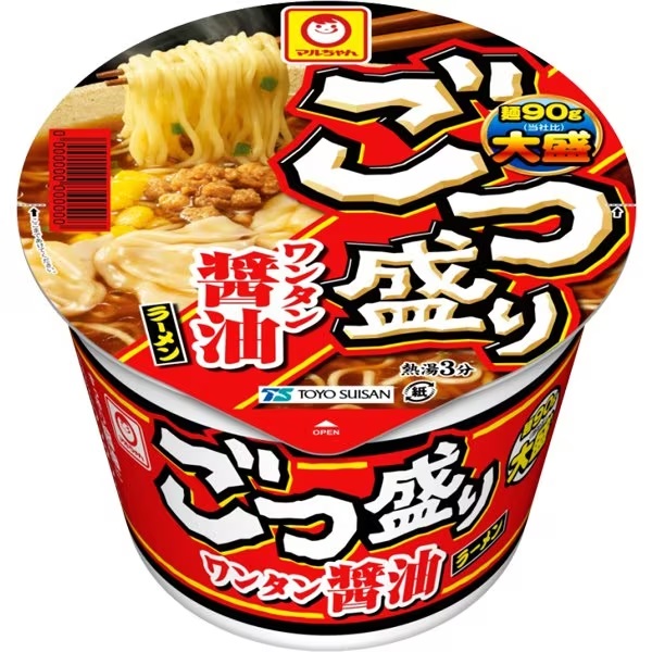 ごつ盛り ワンタン醤油ラーメン 117g × 3個の商品画像