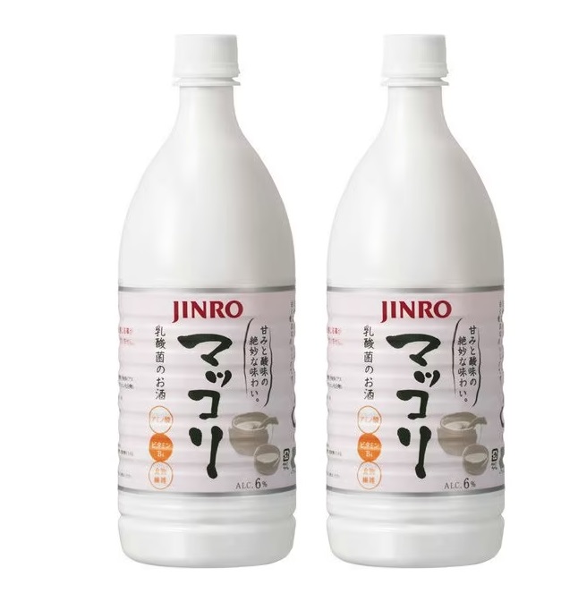 JINRO ジンロ マッコリ 1L×2本 韓国酒、マッコリの商品画像
