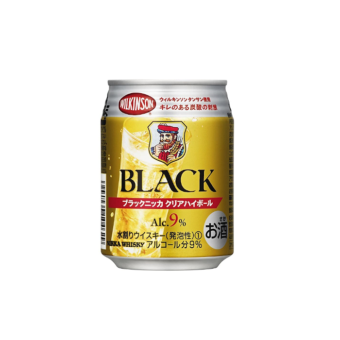 ニッカウヰスキー ブラックニッカ クリア ハイボール 250ml缶 2ケース（48本） ハイボールの商品画像