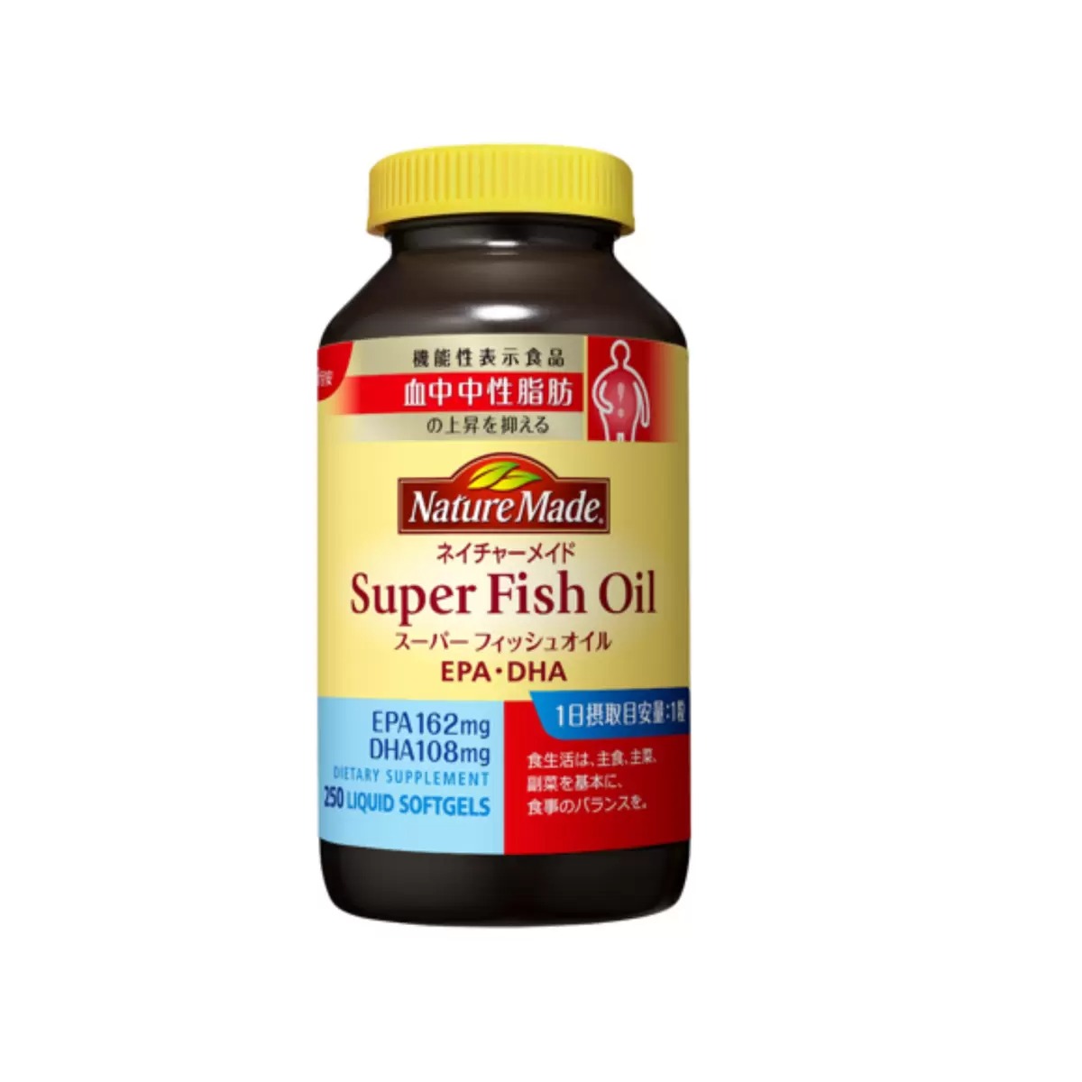  nature meido super fish oil 250 bead EPA DHA cost ko