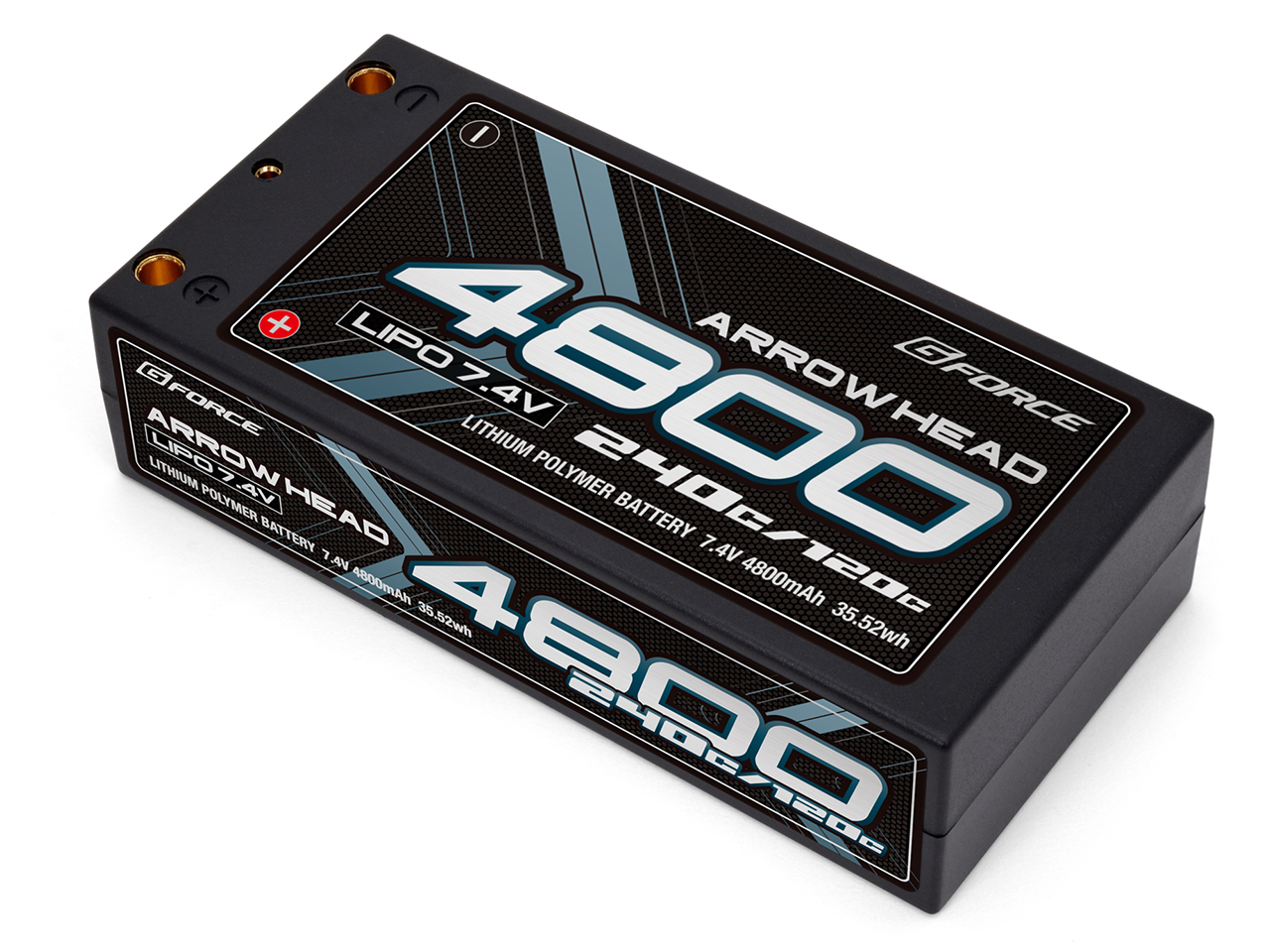 G-FORCE （ジーフォース） GFG017/Arrow Head Lipo 7.4V 4800mAh 120C