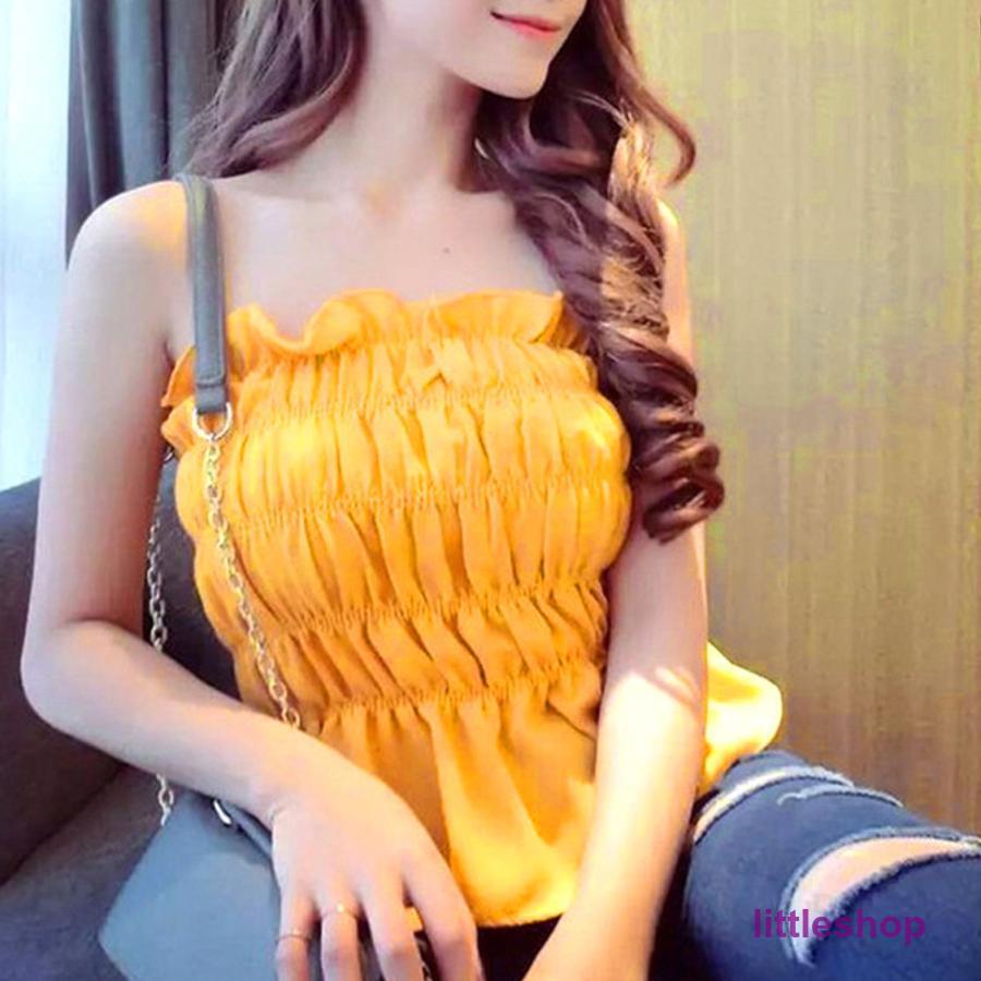  bare top lady's tube top white off shoulder tops spring summer rubber specification inner bustier cut and sewn plain lady's 