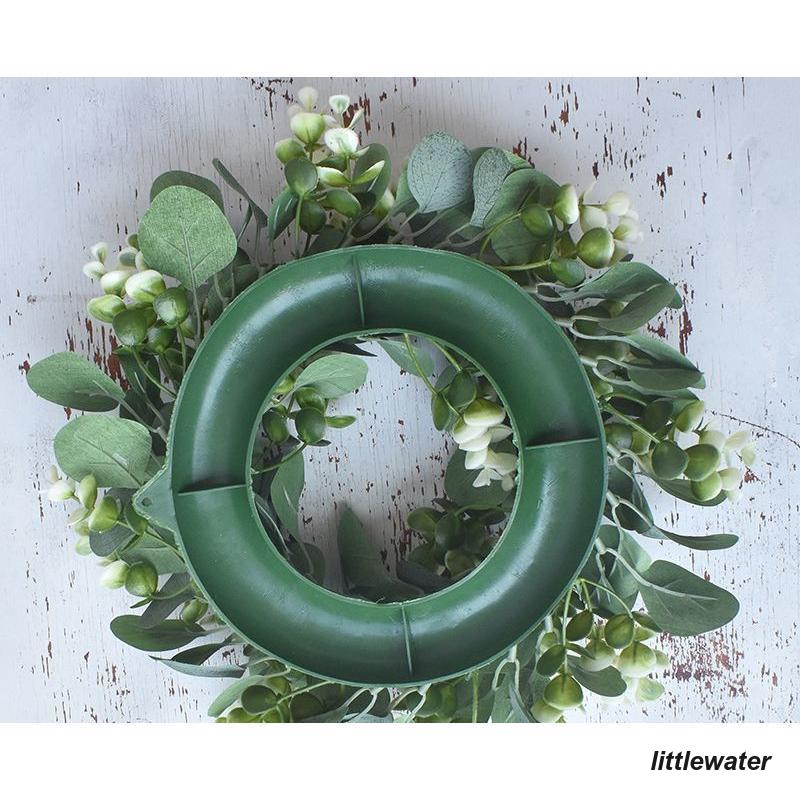  green lease natural lease artificial flower ornament wall decoration entranceway decoration leaf .. flower interior ornament Circle round shape interior outdoors Christmas opening festival 