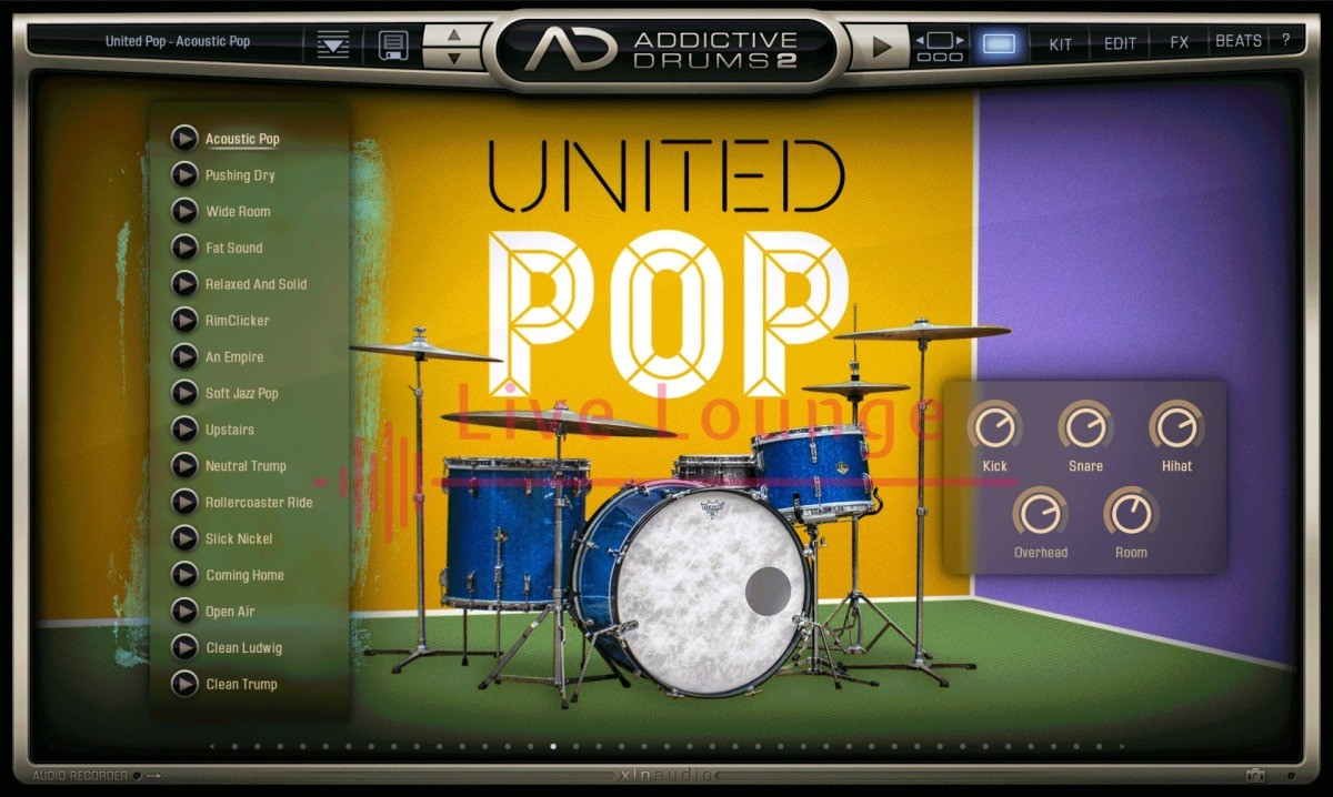 XLN Audio * United Pop ADpak* Addictive Drums2 специальный повышение источник звука online поставка товара 