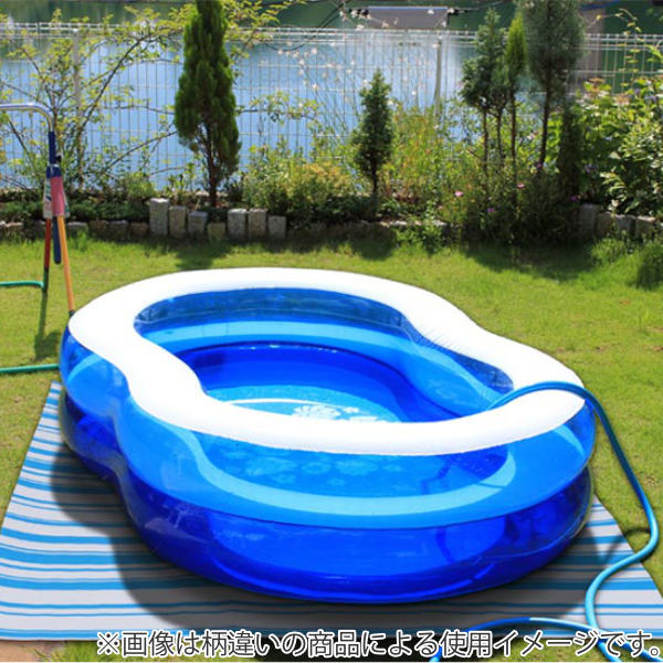  pool under mat 180×180cm marine ( pool mat pool seat home use pool mat seat leisure seat )