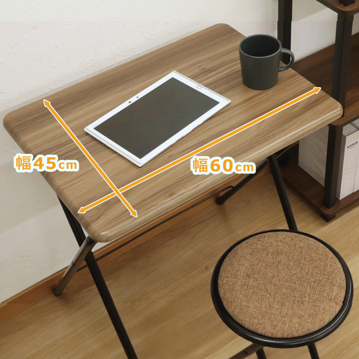 folding chair table set bearing surface height 47cm ( compact folding chair chair stool desk desk simple chair simple desk )