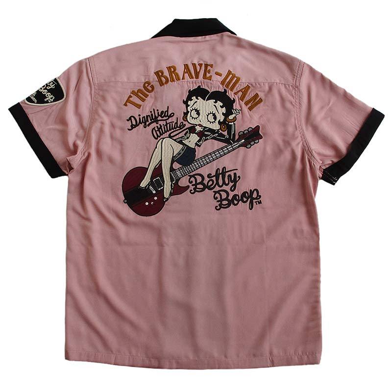 ベティーブープ レーヨンボーリングシャツ メンズ レディース Betty