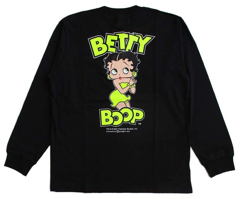 ベティーブープ 長袖Tシャツ ロンT Betty Boop メンズ レディース