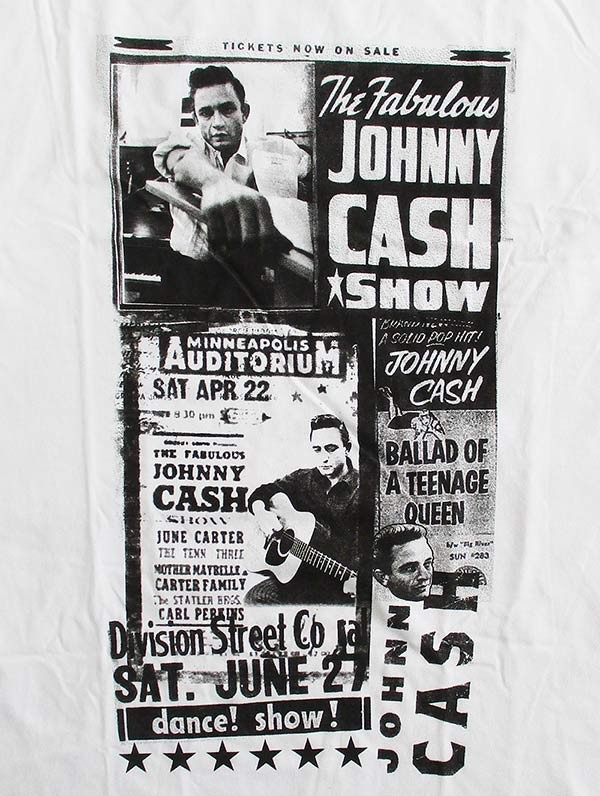Tシャツ メンズ 半袖 JOHNNY CASH ジョニー・キャッシュ カントリー