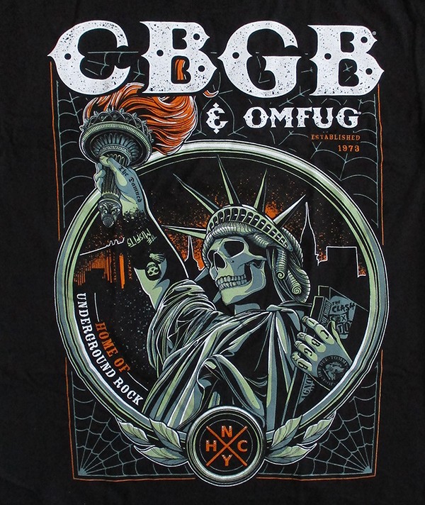 Tシャツ メンズ 半袖 CBGB シービージービー バンドTシャツ ロックT