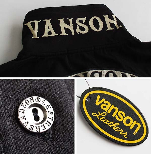 VANSON ポロシャツ 半袖 メンズ バンソン スカル 刺繍 : LL