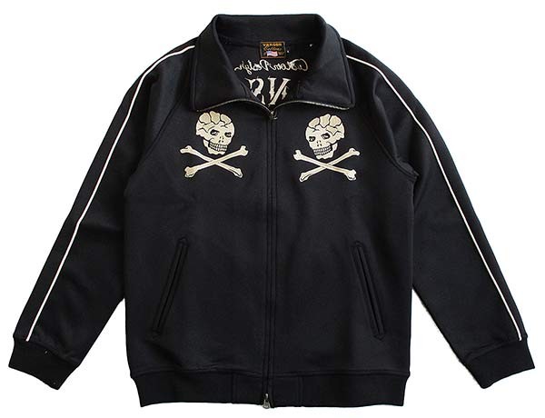VANSON Ｔ.Ｆ.O.Ａ トラックジャケット VANSON（バンソン） メンズ 刺繍ジャージ トラックジャケット : LL