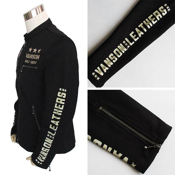 vanson ライダースジャケット VANSON ライダースジャケット バンソン メンズ : LL-Factory